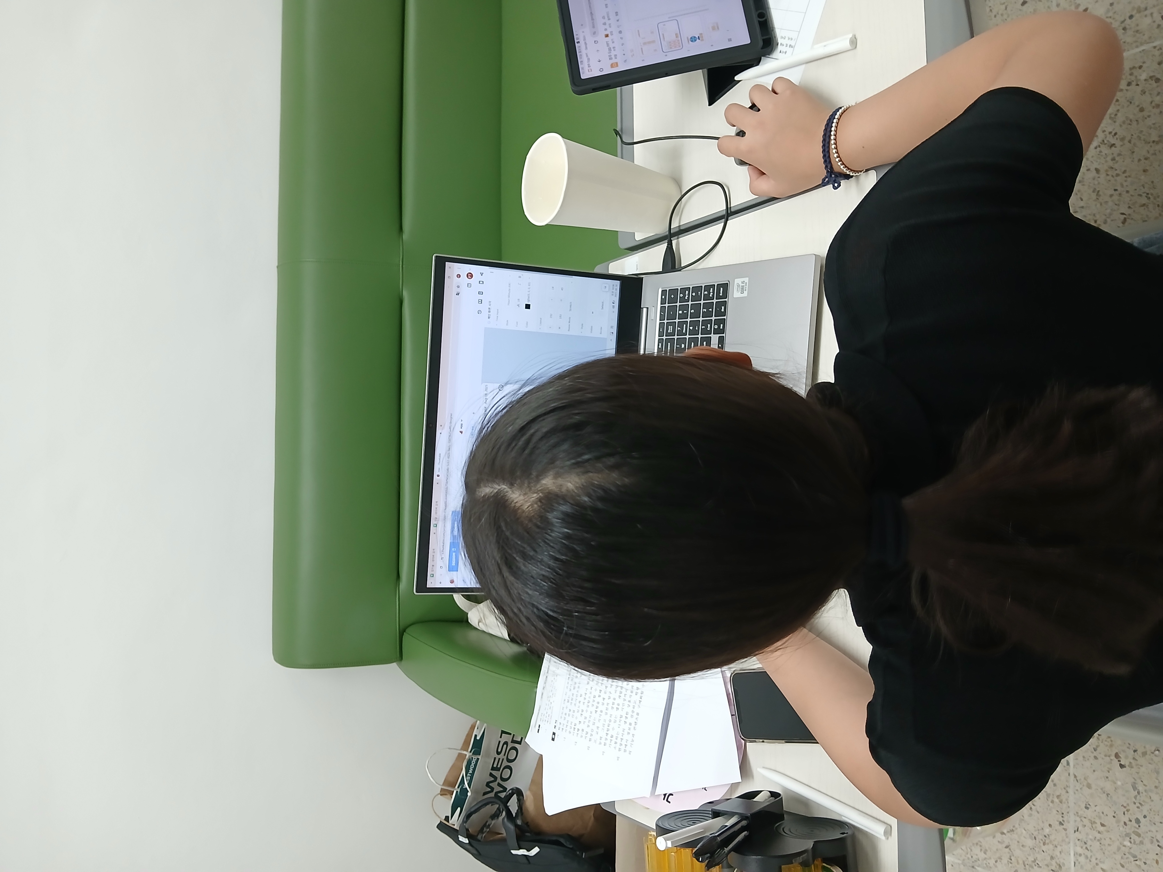 코딩 과정 사진 2